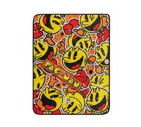 PAC-MAN Coperta Classica A Tutto Campo | 45 x 60 Pollici
