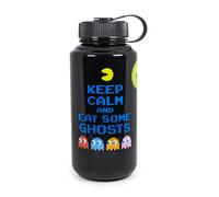 Pac-Man " Keep Calm And Mangiare Some Ghosts " Plastica Acqua Bottiglia Porta