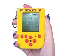 PAC-MAN - Mini portachiavi Arcade con schermo LCD e comandi direzionali, gioco originale PAC-MAN e suoni, classico gioco tascabile retrò, portatile, per bambini e adulti