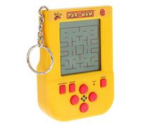 PAC-MAN - Mini portachiavi Arcade con schermo LCD e comandi direzionali, gioco originale PAC-MAN e suoni, classico gioco tascabile retrò, portatile, per bambini e adulti