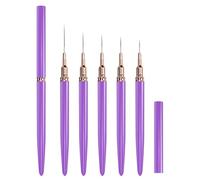 PACCCHETTO 5 Pennelli Artisti Per Chiodi Professionali Set Pentola Pittura Punta Design A Tramite Multifzionale Intricati Dettagli Cho Dettagliano Strumenti Nail Art Professionali