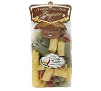 Paccheri di "Gragnano" rigati tricolore IGP 500 Gr. - Cartone 12 Pezzi