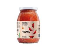Pacchetelle di Pomodorino del Piennolo del Vesuvio DOP 950 g, Pomodorini Campani Tagliati a Filetti, Conserva Naturale in Vetro, Ideale per Pasta, Pizza, Sughi,e Ricette Gourmet