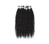 Pacchetti Di Capelli Ricci Sintetici Extension Per Capelli Ondulati Capelli Ricci Crespi 2 30 Inch 9pcs