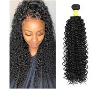 Pacchetti di capelli umani ricci crespi Pacchetti di capelli umani da 8-40 pollici Pacchetti di tessitura a doppia trama di capelli umani indiani Estensioni per capelli ricci di colore naturale Estens