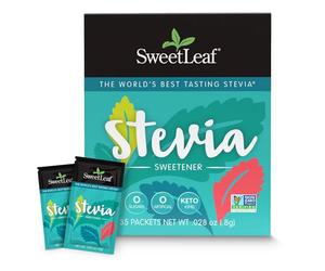 Pacchetti SweetLeaf - 100% dolcificante naturale Stevia - 35 x 1g