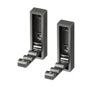 Pacchetto 2 Ganci A Parete Pieghevole Multiuso Robusti Da Design Kirste Per Asciugamani Appesi E Zaini In Alluminio Resistenti