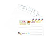 Pacchetto 25 Carte Incentivi In Classe Positive Card Card Studenti Note Per L'insegnante Per Studente Strumento Motivazione Degli Studenti Bambini