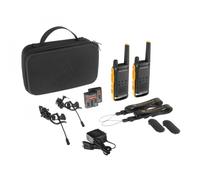 Pacchetto 4 Motorola Talkabout T82 Extreme e 4 batterie di ricambio Confezione da 4 pezzi Motorola Talkabout T82 Extreme, un'ottima aggiunta alle