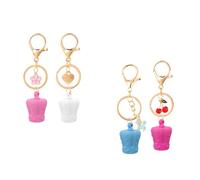 Pacchetto 4 Tappi Portachiavi Per Le Labbra Universalmente Le Clip Riutilizzabile Coperture La Palestra Viaggio E Balsamo Del Venerdì Essenziale Giornaliero.