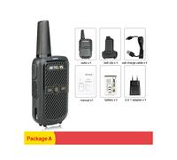 (Pacchetto A solo 1 pezzo) Retevis RT15 Mini Walkie Talkie Piccolo comunicatore portatile radio bidirezionale