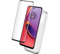 BIGBEN Protettiva SILIVTMOTOG84 Cover per Motorola Moto G84, Trasparente