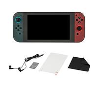 Pacchetto accessori da gioco Konix Mythics per Nintendo Switch - Auricolari - Custodia protettiva - Vetro temperato - Panno