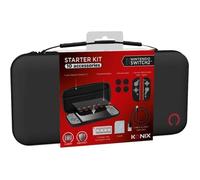 Konix Starter Kit di accessori gaming per console Nintendo Switch 2 - Custodia - 4 copri-stick - Vetro temperato - Scatola per 9 giochi - Auricolari