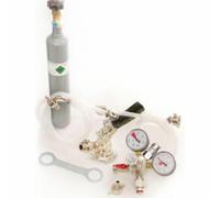 Pacchetto accessori PYGMY con raccordo piatto e 0,5 kg bombola CO2