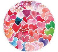 Pacchetto Adesivi per Auto,Adesivo per Love 50 PCS Adesivi per Laptop per Valigia MacBook Moto Bicicletta Bagaglio Graffiti Patch Skateboard Snowboar Paraurti