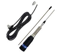 Pacchetto antenna CB PNI ML160, 145 cm e cavo di collegamento PNI T601 con lunghezza di 4 metri per montaggio su supporto fisso