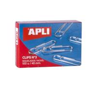 Pacchetto Appli di 100 clip Niquized Nº3 40 mm NEW