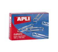 Pacchetto Appli di 100 clip zincati nº3 40 mm NEW