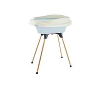Thermobaby Pacchetto bagnetto e fasciatoio VASCO Fiore Blu 2 in 1