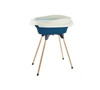 Thermobaby Pacchetto bagnetto e fasciatoio VASCO 2 in 1 Blu Oceano