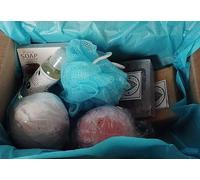 Pacchetto bagno L'impronta verde "Relax". Kit naturale per un rituale di auto-cura supremo.