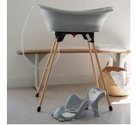 PACCHETTO BAGNO THERMOBABY VASCO 5 IN 1 CHARM GRIGIO