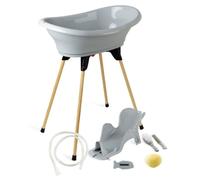 PACCHETTO BAGNO THERMOBABY VASCO 7 IN 1 CHARM GRIGIO