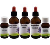 Pacchetto Benessere 'Stagione Fredda' (5 pezzi) - Confezione grande 100 ml di estratti 30 ml di oli essenziali