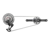 Pacchetto bici completo t-type axs clip-on Sram XX-SL Eagle Cl55 Dub 12V Q168 34D 175MM 10/52 Nero