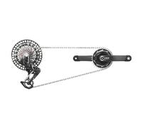 Pacchetto bici completo t-type axs clip-on Sram XX-SL PM Eagle Cl55 Dub 12V Q168 34 175 10/52 Noir