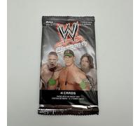 Pacchetto Booster 4 Carte Nuovo Sigillato Topps Chrome WWE WWF 2014