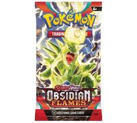 Pacchetto Booster Obsidian Flames Pokemon TCG Scarlet E Violet 10 Carte EN