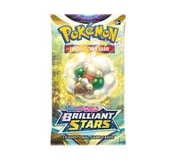 Pacchetto Booster Pokemon TCG Brilliant Stars 10 Carte Inglese