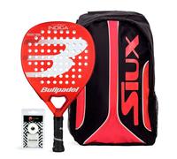 Pacchetto Bullpadel Indiga Power 24 E Zaino Siux Fusion Rosso Red
