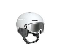 Pacchetto casco e maschera da sci Scott Combo Casco Track + Maschera Factor Pro (Mineral White) M 55-59 cm