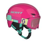 Pacchetto casco e maschera da sci Scott Keeper 2+Goggle Witty (Verde Menta/Rosa Neon) Junior S (51-54 cm)
