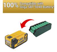 Pacchetto celle agli ioni di litio per Stiga SBT5048 48V 5200 mAh 5,2Ah