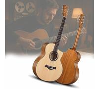 Pacchetto Chitarra Acustica, Kit Di Chitarra Classica Per Principianti, Adatto Come Regalo Di Natale Per Bambini, Adulti E Adolescenti(Yellow-A,41 in)