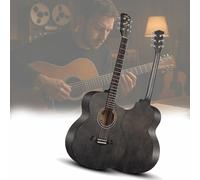 Pacchetto Chitarra Acustica, Kit Di Chitarra Classica Per Principianti, Adatto Come Regalo Di Natale Per Bambini, Adulti E Adolescenti(Gray-B,41 in)