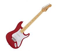 Pacchetto chitarra elettrica con amplificatore da 15W e accessori LA Select di Gear4music, rosso