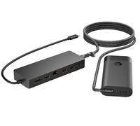 Pacchetto combinato di hub e caricabatterie USB-C universali HP per notebook - Nouvo
