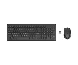 Pacchetto combinato di tastiera e mouse wireless HP 330 - Nouvo