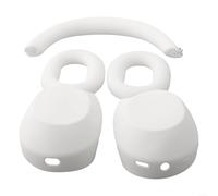 Pacchetto completo di protezione in silicone per Sony WH-1000XM5 copriorecchie fascia e aree di alloggiamento (bianco)