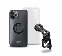 Pacchetto completo SP-CONNECT Bike Bundle II montato su manubrio e attacco iPhon