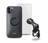 Pacchetto completo SP-CONNECT Bike Bundle II montato su manubrio e attacco iPhon