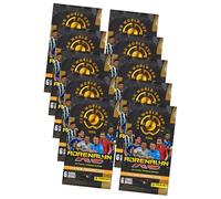 Pacchetto con Panini FIFA Club World Cup 2025 - World Trading Cards - Coppa del Mondo - 10 Booster + esclusivo biglietto di compleanno