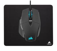 Mouse da gaming Corsair M65 RGB ULTRA + Tappetino MM100 Nero con illuminazione RGB Teal/Cyan - Nouvo