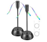 Pacchetto da 2 Ventilatori Anti-Mosche - Ricaricabile, Portabile interno/esterno. Protezione per Barbecue, Pique-Nique, Cucina contro le mosche e le mosches.