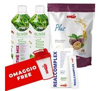 Pacchetto Detox Snep - OLIVOX, Plus, Thè, Realcomplex, Shaker in Omaggio.